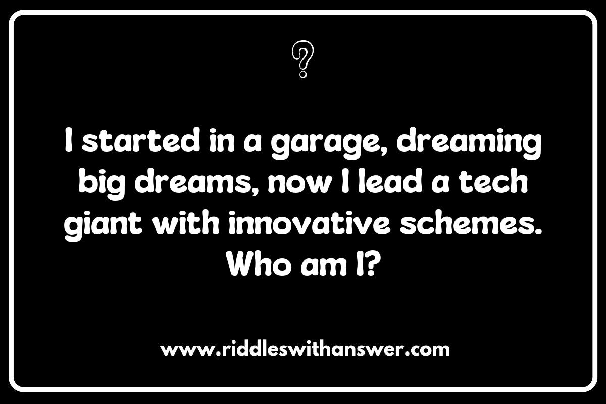 The Most Iconic Famous Entrepreneurs Riddles: Test Your Knowledge