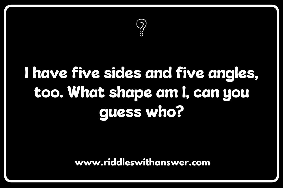 The Mysterious Pentagon: Riddles That Challenge Your Shape Knowledge