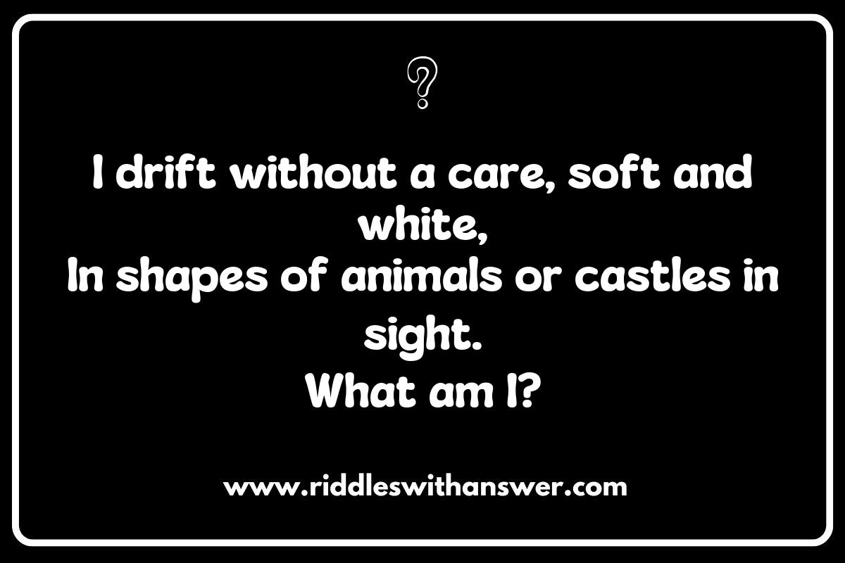 The Mystical Shapes of Clouds: Riddles that Inspire Imagination
