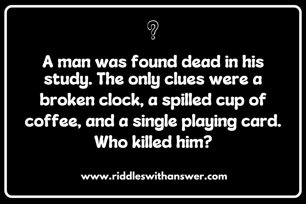 The Psychology Behind Solving Suspects and Alibis Riddles