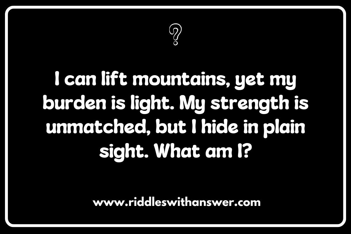 The Psychology of Super Strength: Riddles That Reveal Character Depth