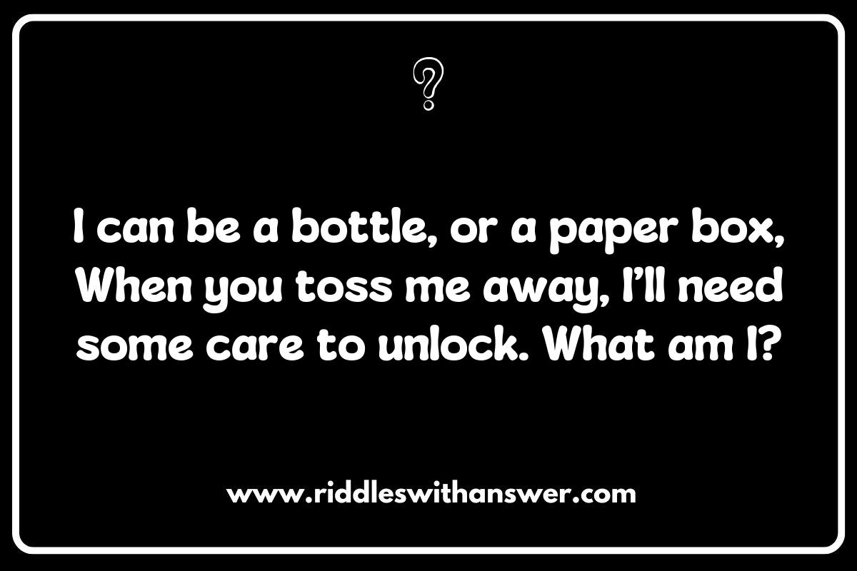 The Role of Recycling Riddles in Promoting Sustainable Practices