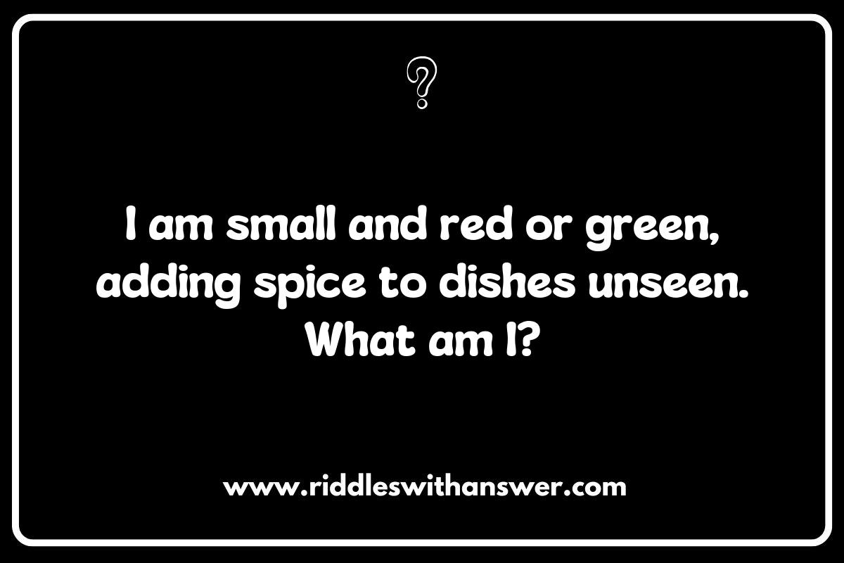 The Role of Spices in Crafting Unique Riddles