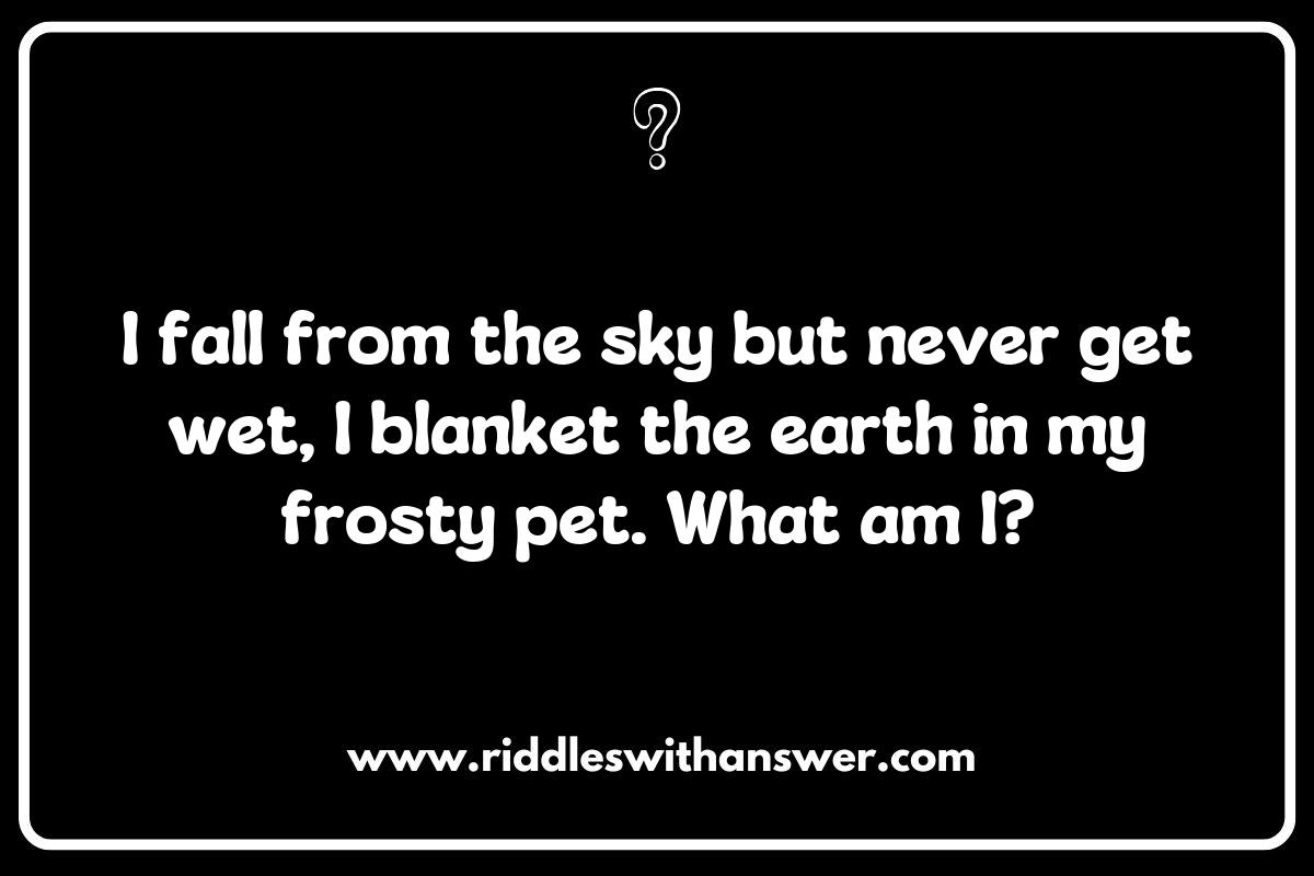 The Science Behind Snow: Clever Riddles Inspired by Frozen Phenomena