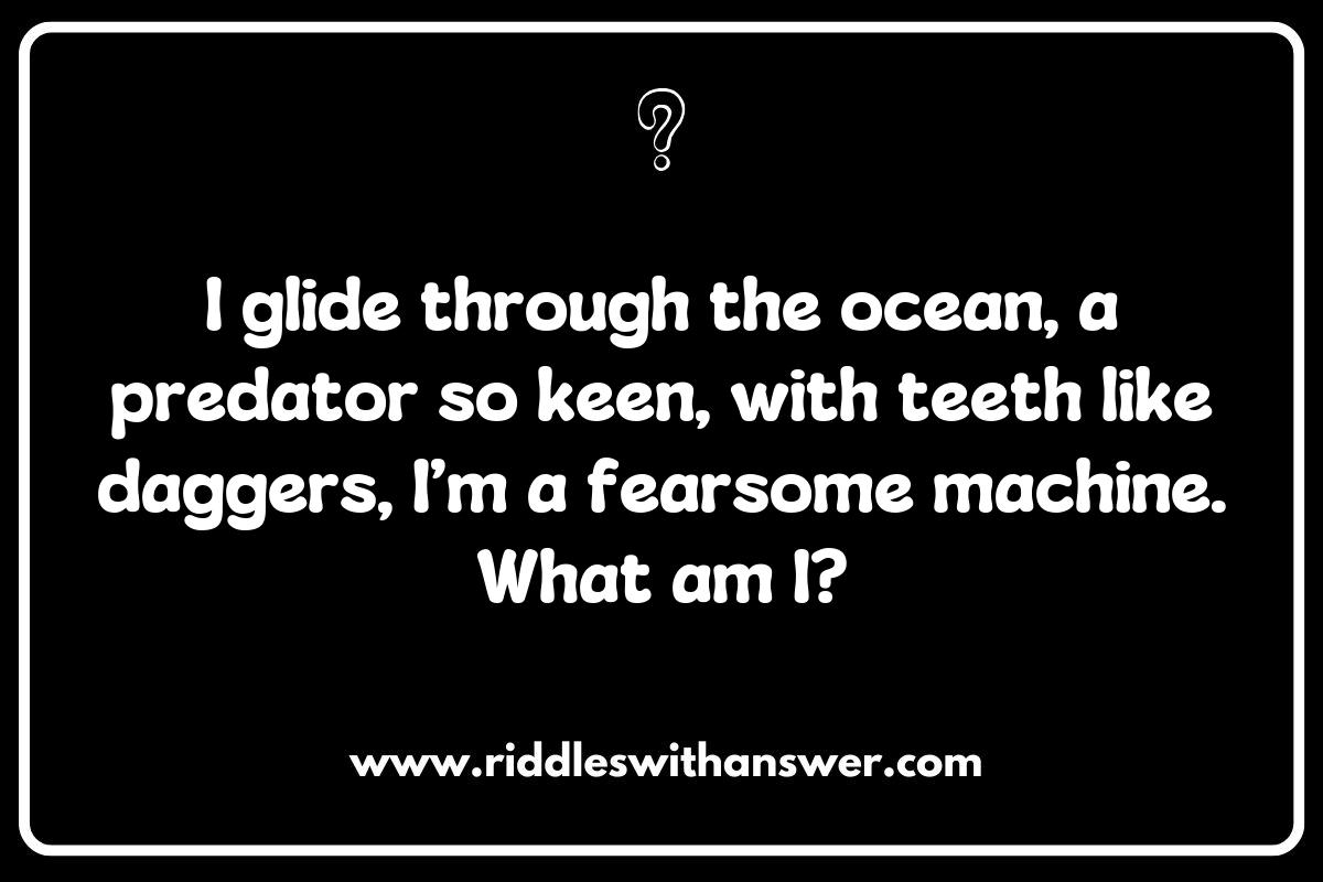 The Science of Sharks: Educational Riddles for Curious Minds