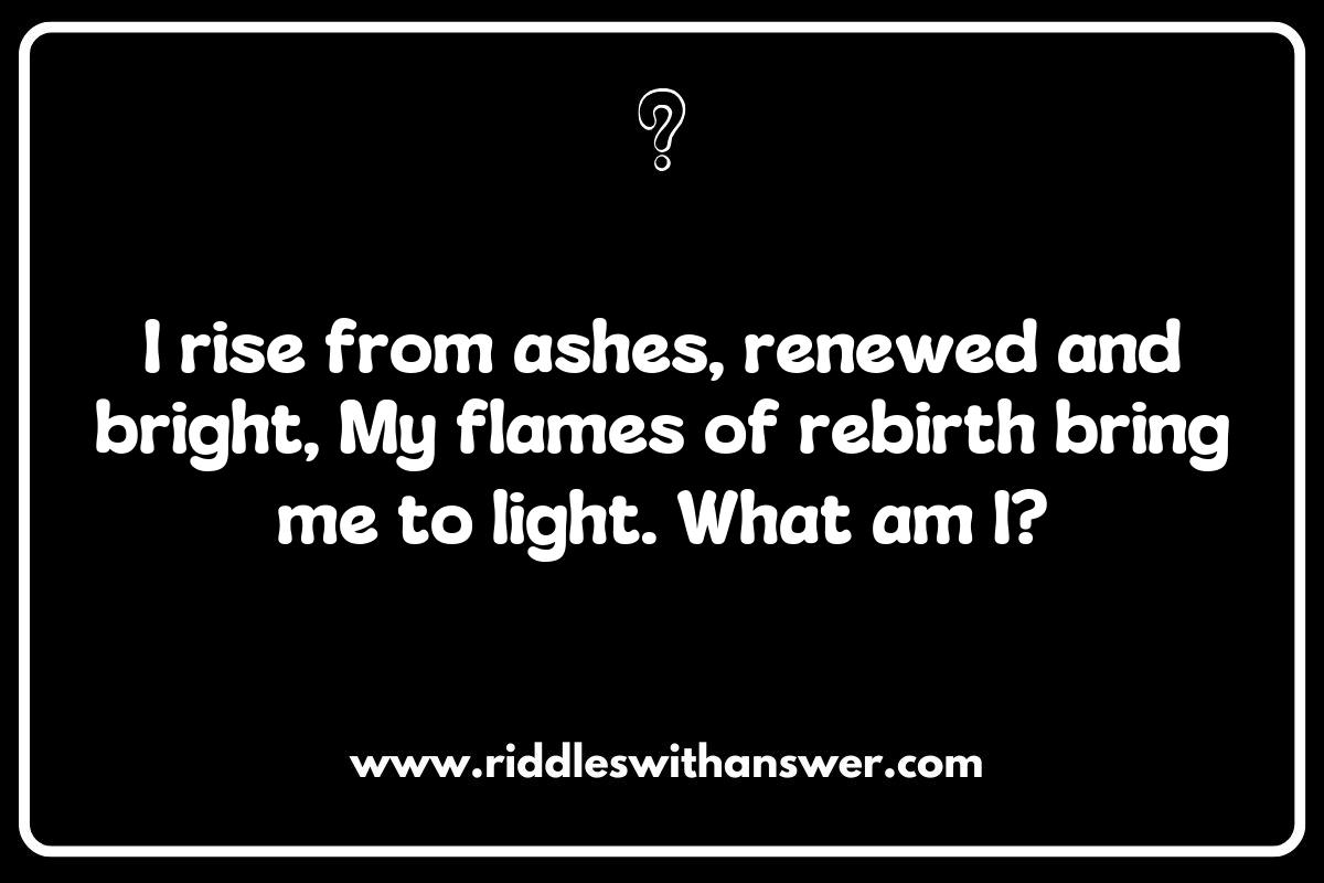 The Symbolism of the Phoenix in Riddles