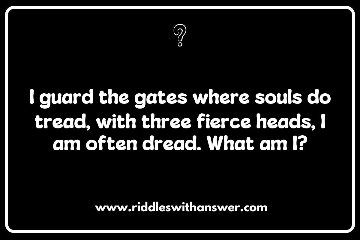 The Underworld Unveiled: Dark Riddles from Greek Mythology