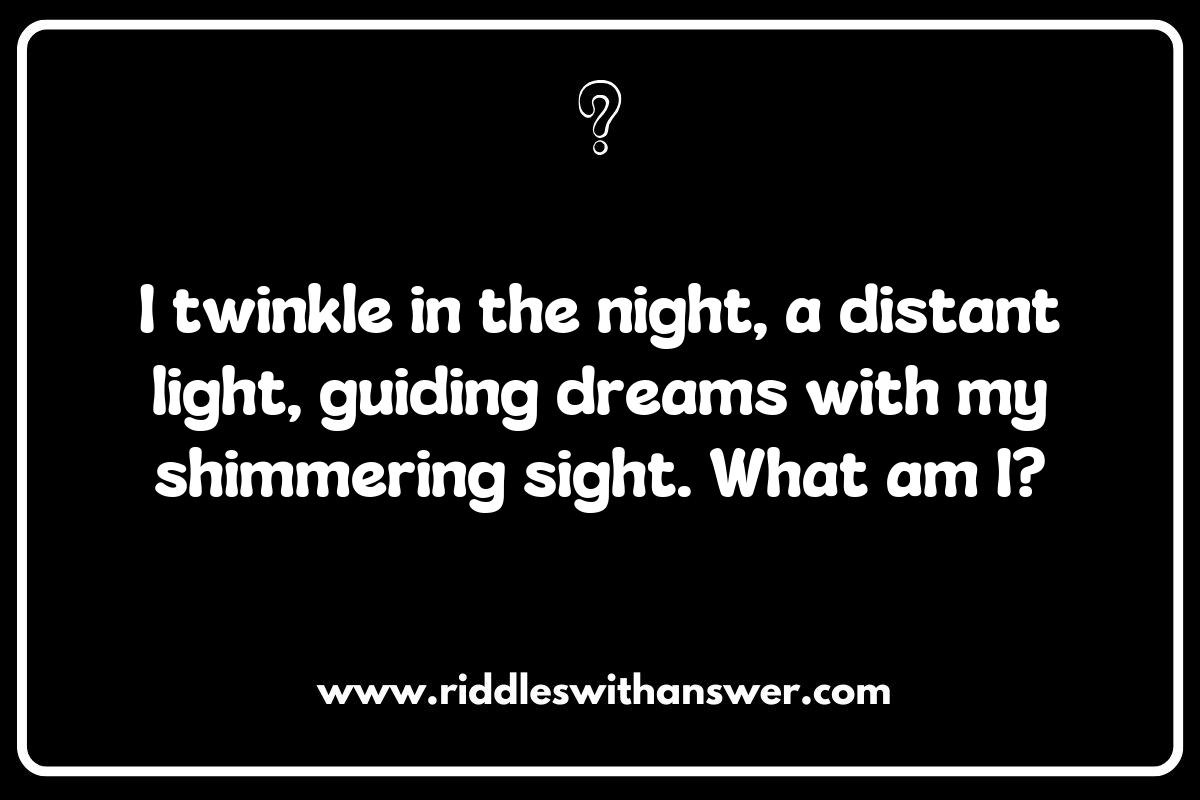 The Use of Stars, Hearts, and Crescent Shapes in Poetry and Riddles