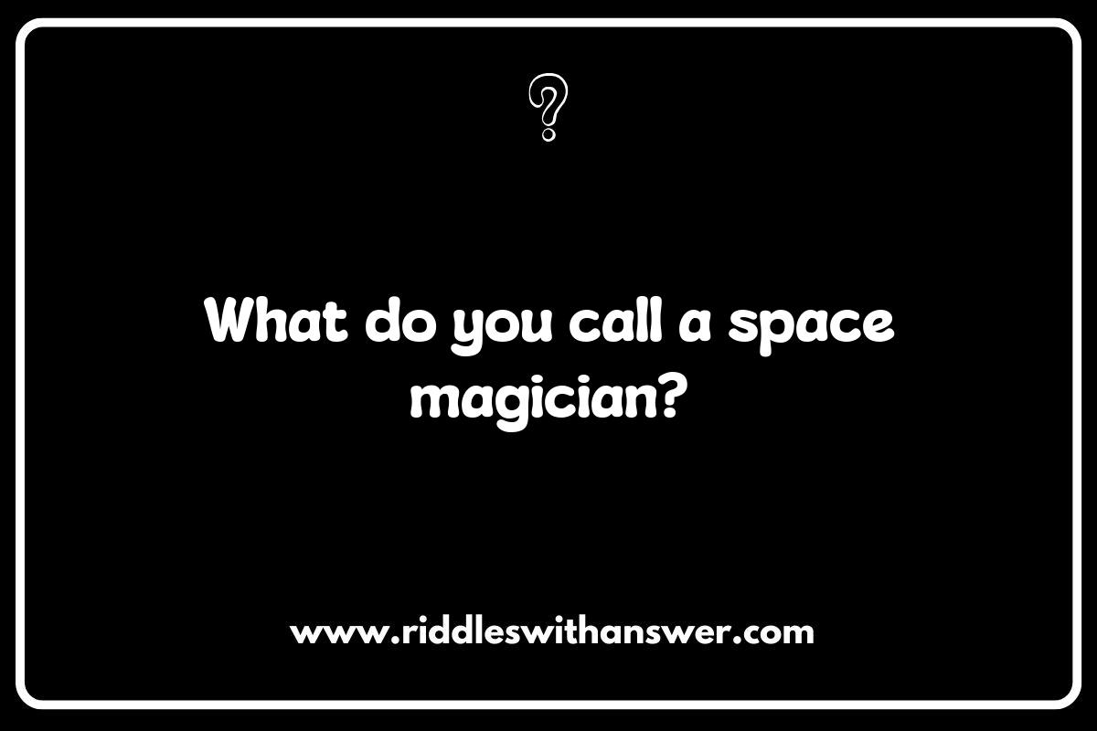 The Weightlessness of Humor: Space Travel Riddles for All Ages