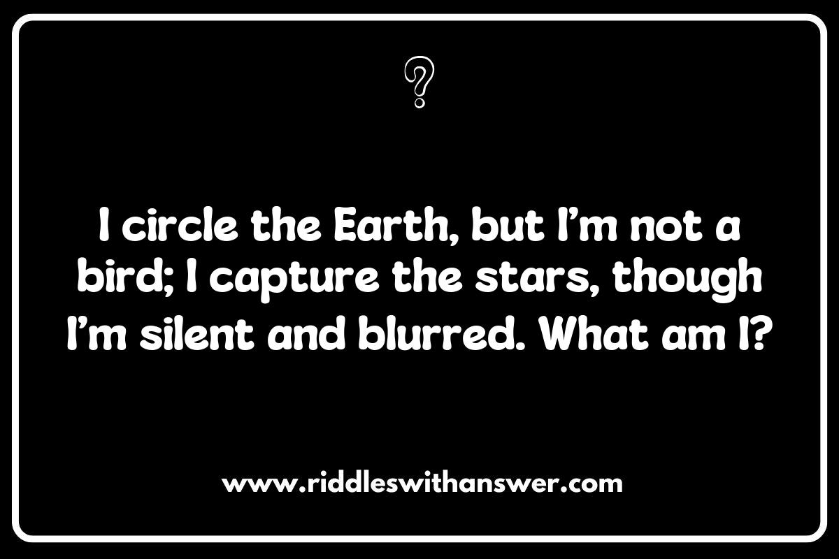 The Wonders of the Cosmos: Engaging Riddles Featuring Space Satellites