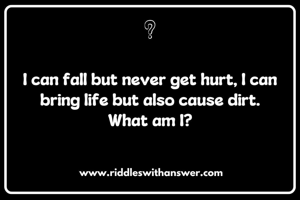 Themed Rainy Day Riddles: Making Every Drop Count