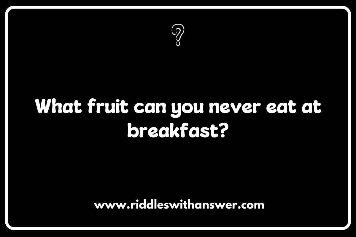 Top 10 Funny Fruit Riddles for Kids and Adults