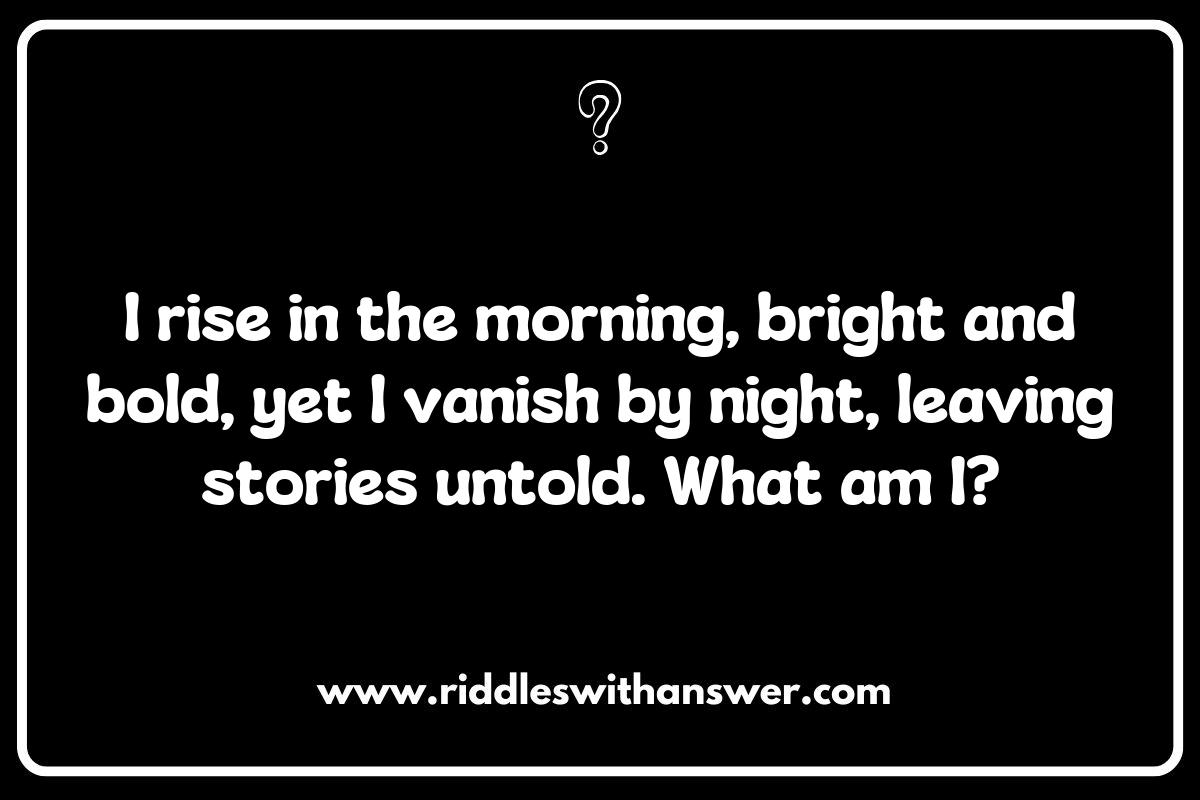 Top 10 Morning and Evening Riddles to Kickstart Your Day and Wind Down at Night