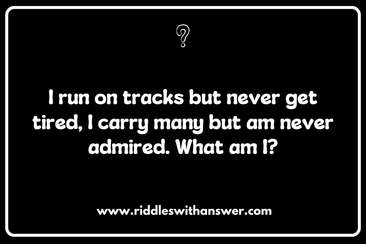Train and Railway Riddles for All Ages