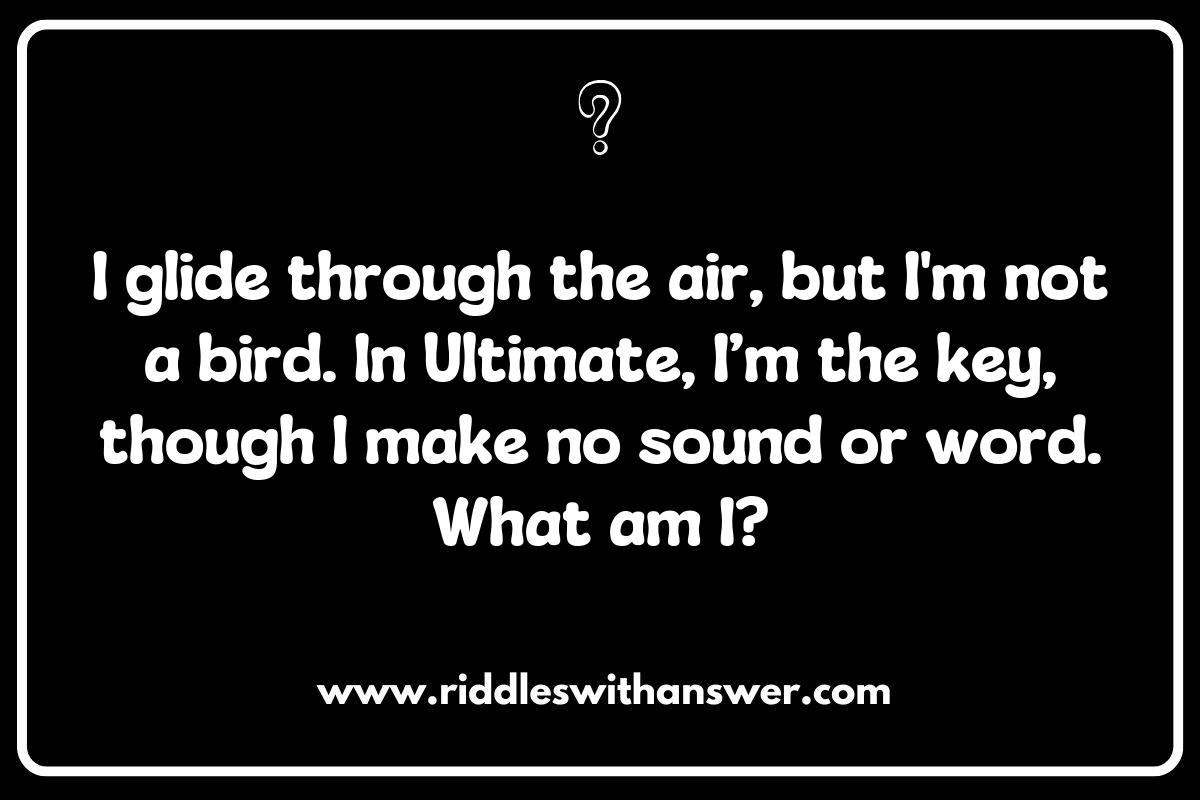 Ultimate Frisbee Riddles: A Perfect Icebreaker for New Players