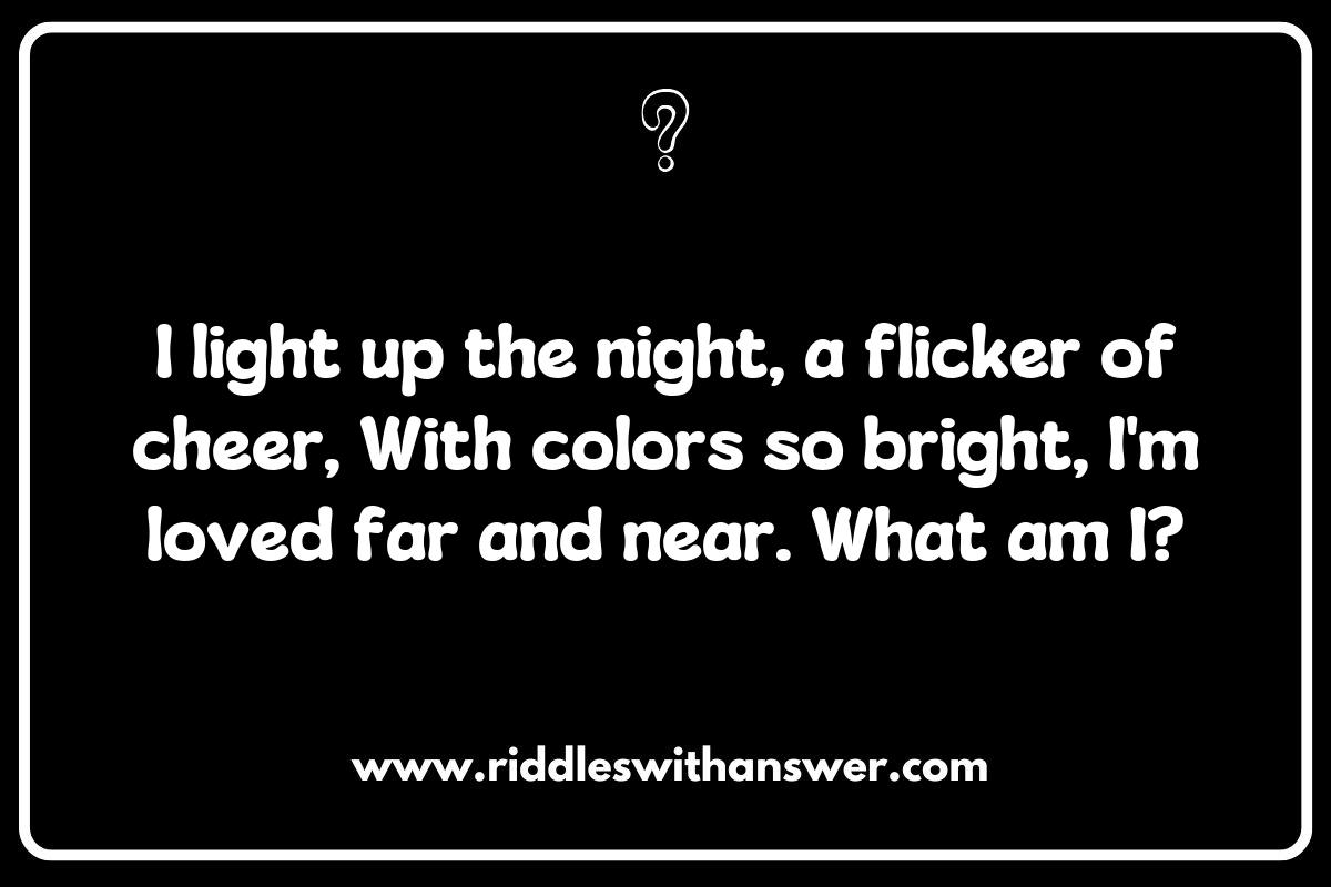 Unique Diwali Riddles Featuring Traditional Symbols