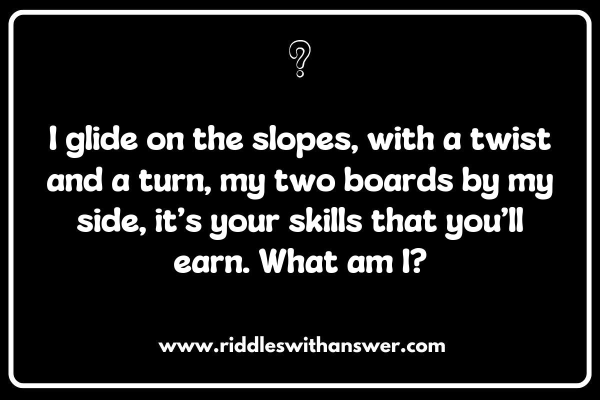 Unique Skiing and Snowboarding Riddles to Enhance Your Après-Ski Experience