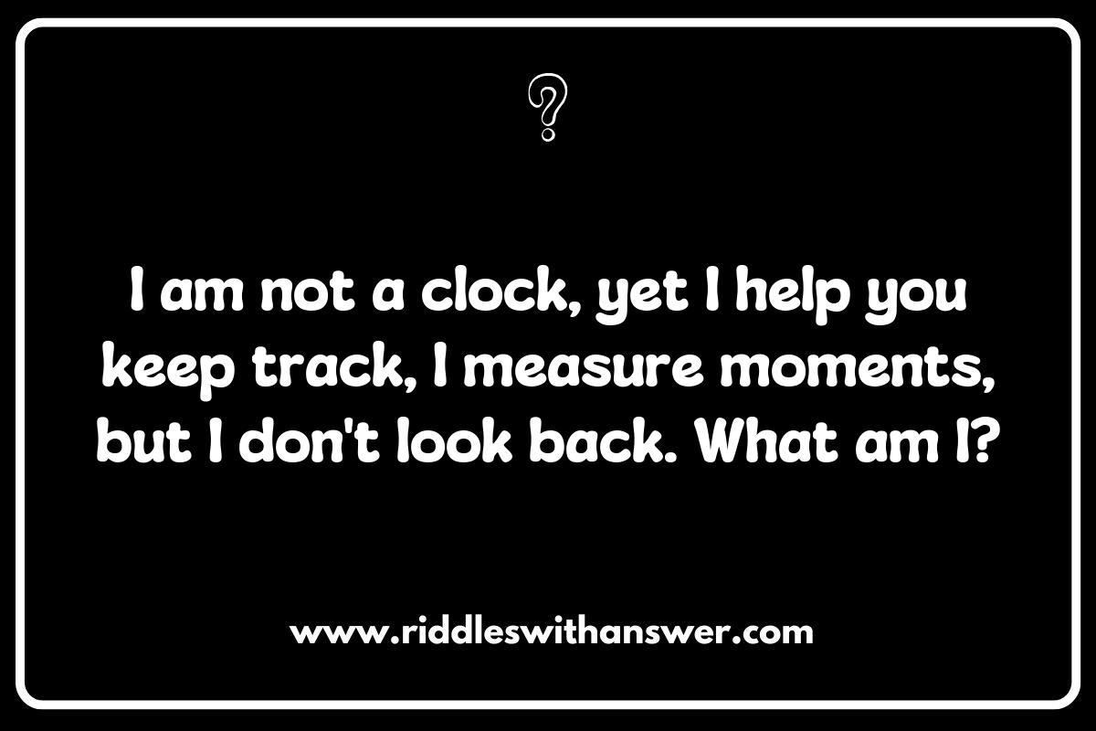 Unlocking the Secrets of Time: Riddles about Seconds and Minutes