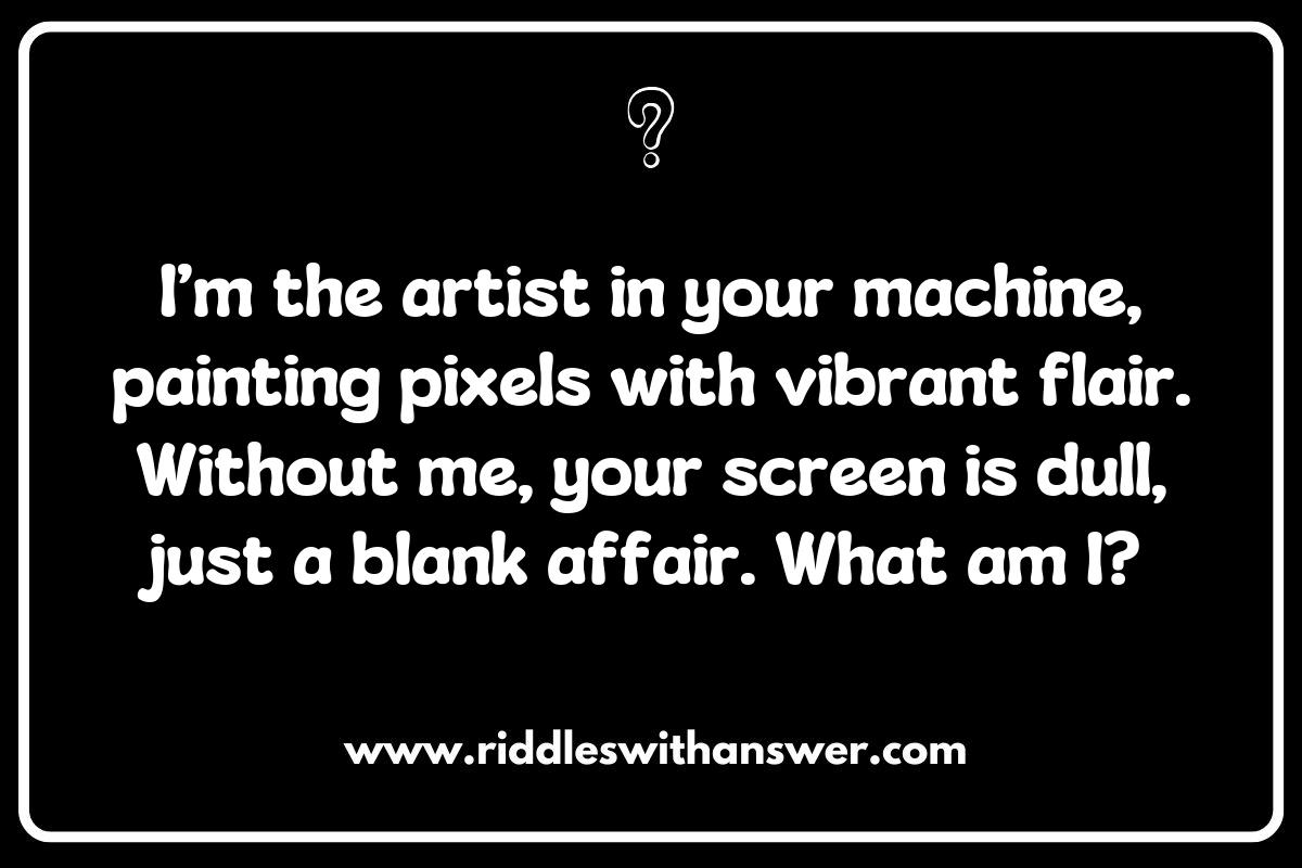 Unmasking the Graphics Card: Creative Riddles for Tech Enthusiasts