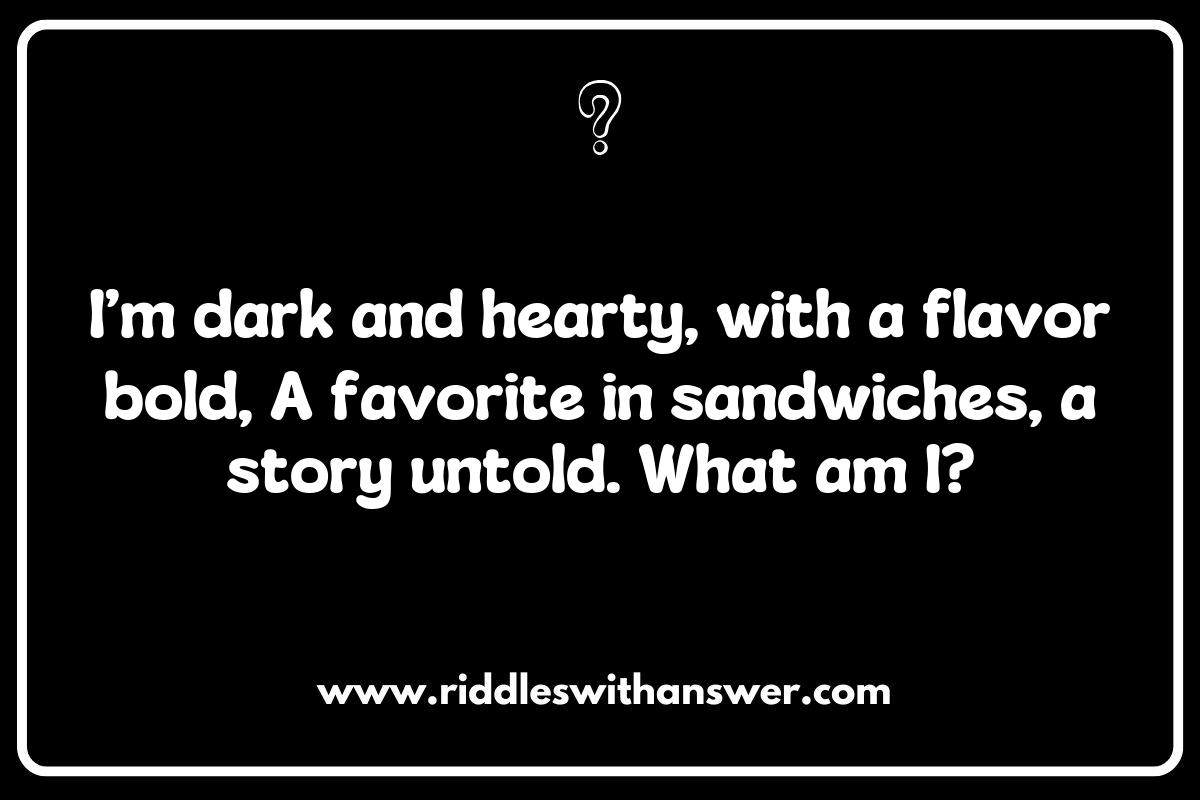 Unraveling Rye Bread: Riddles with a Grain of Mystery
