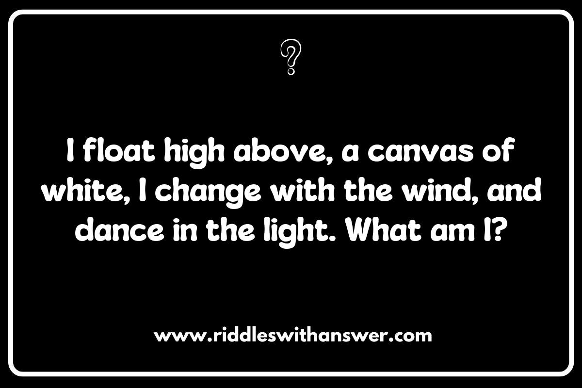 Weather Wonders: Riddles Exploring Clouds and Sky Phenomena