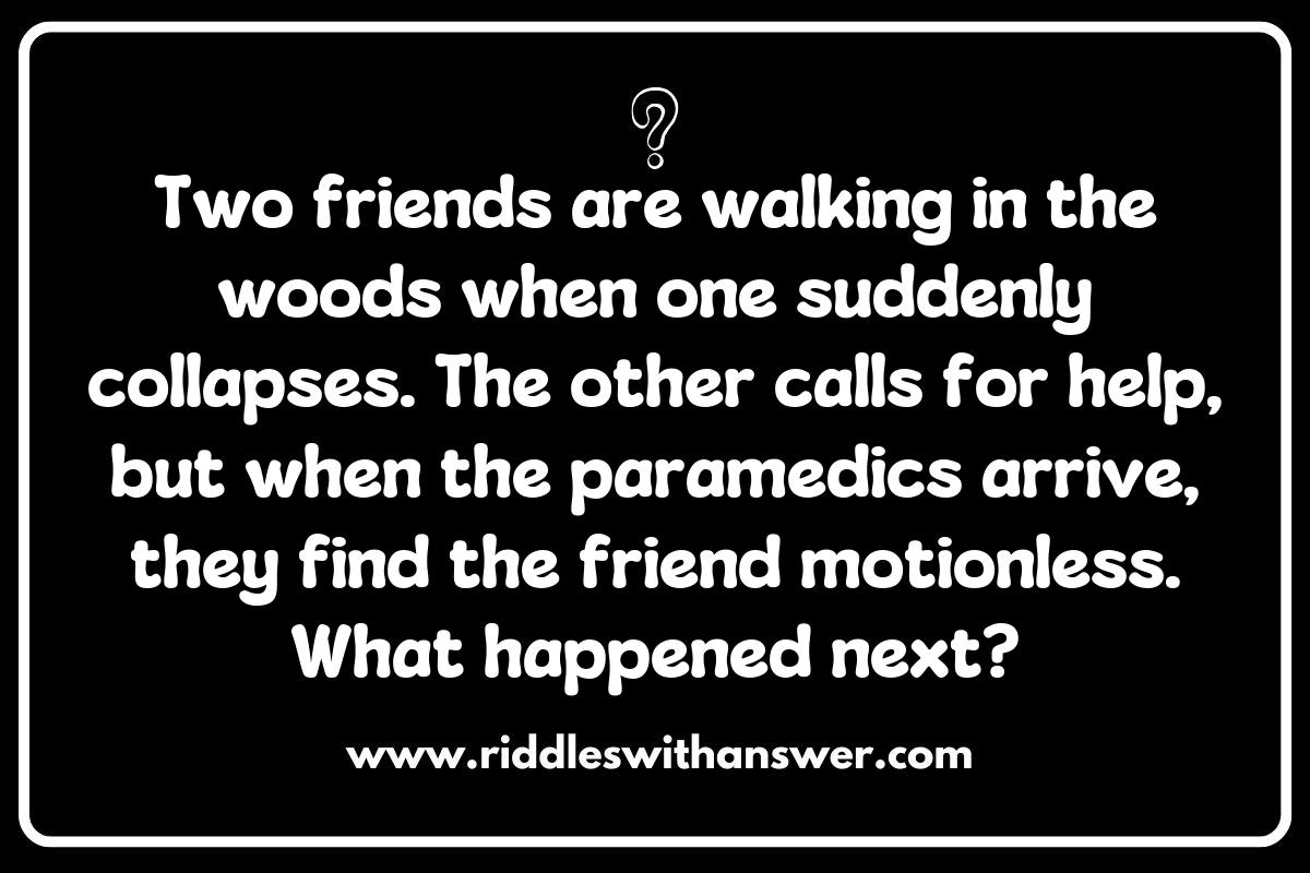 What Happens Next Mystery Riddles: Enhancing Critical Thinking Skills
