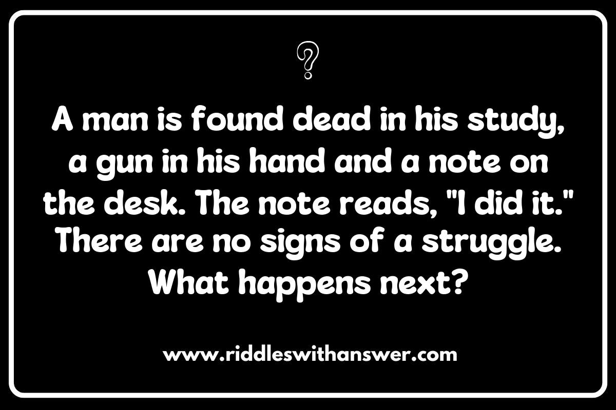 What Happens Next Mystery Riddles: Unraveling the Plot Twists