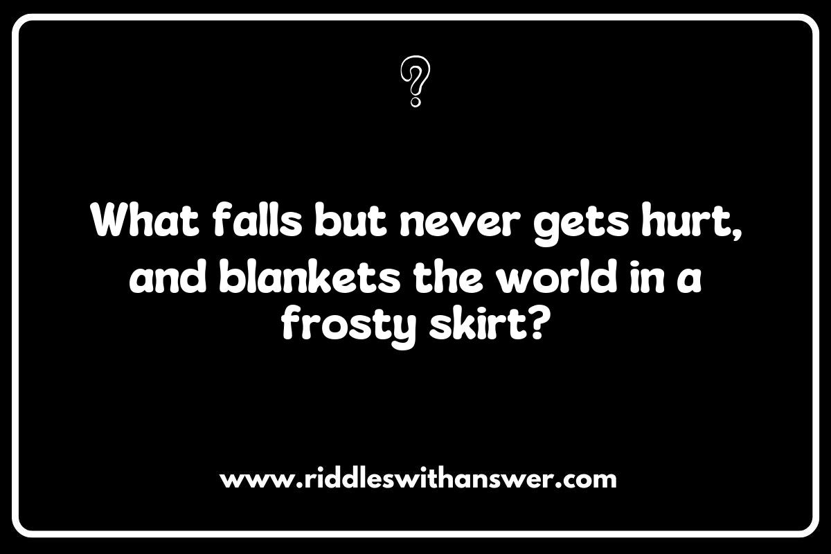 Whimsical Wonders: Creative Snow and Ice Riddles for Kids