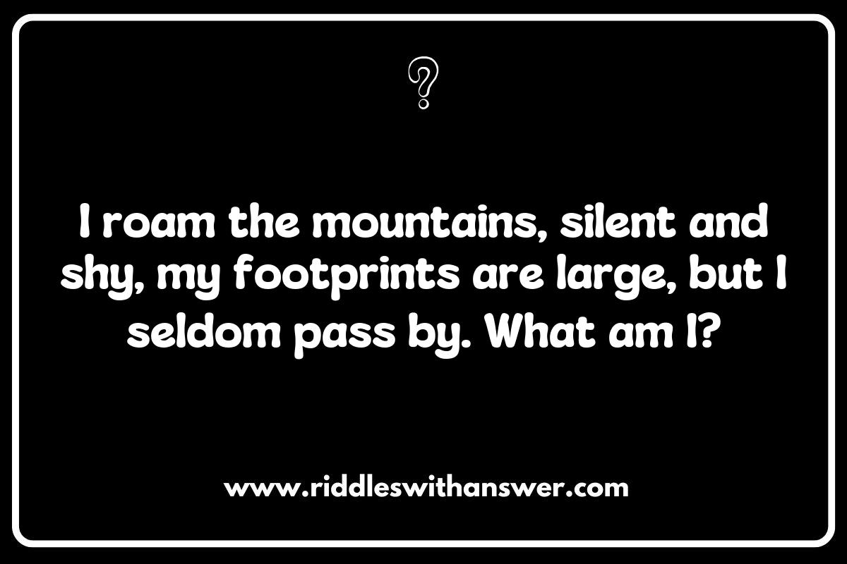 Yeti Riddles and Their Cultural Significance: A Global Perspective