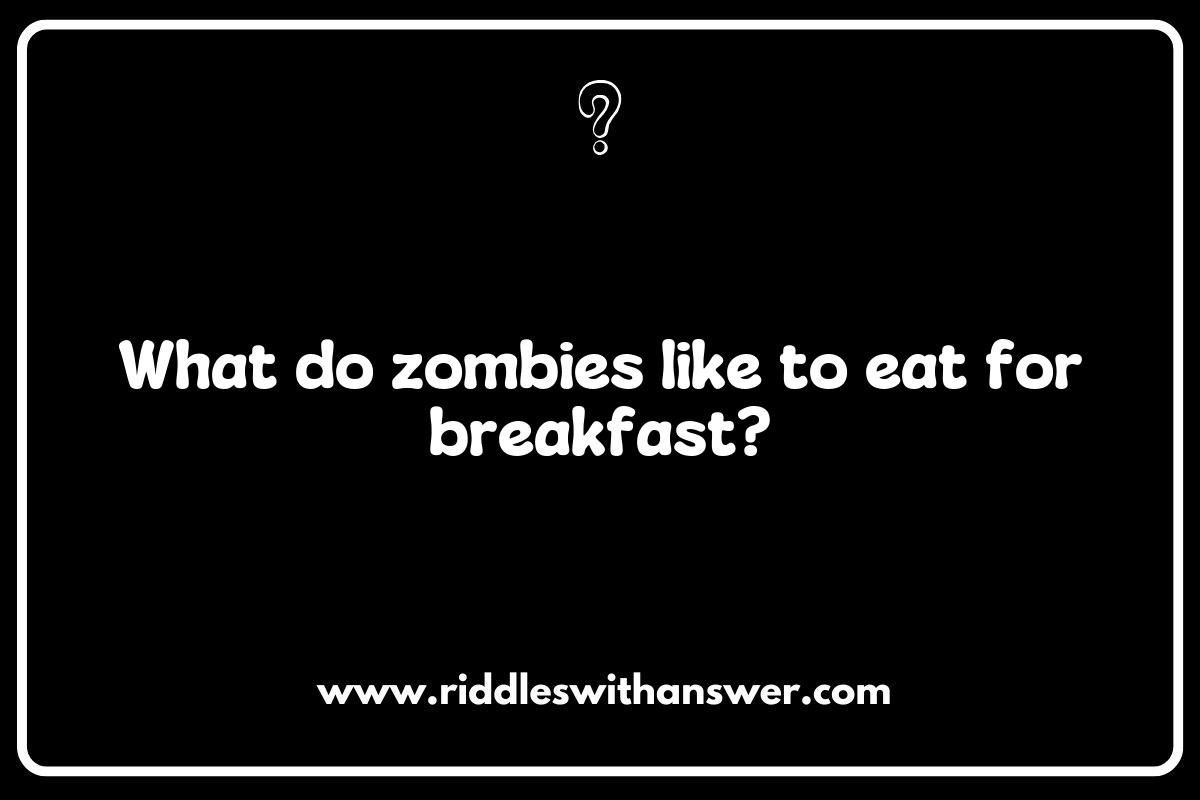 Zombie Riddles for Kids: Engaging Puzzles for Young Minds