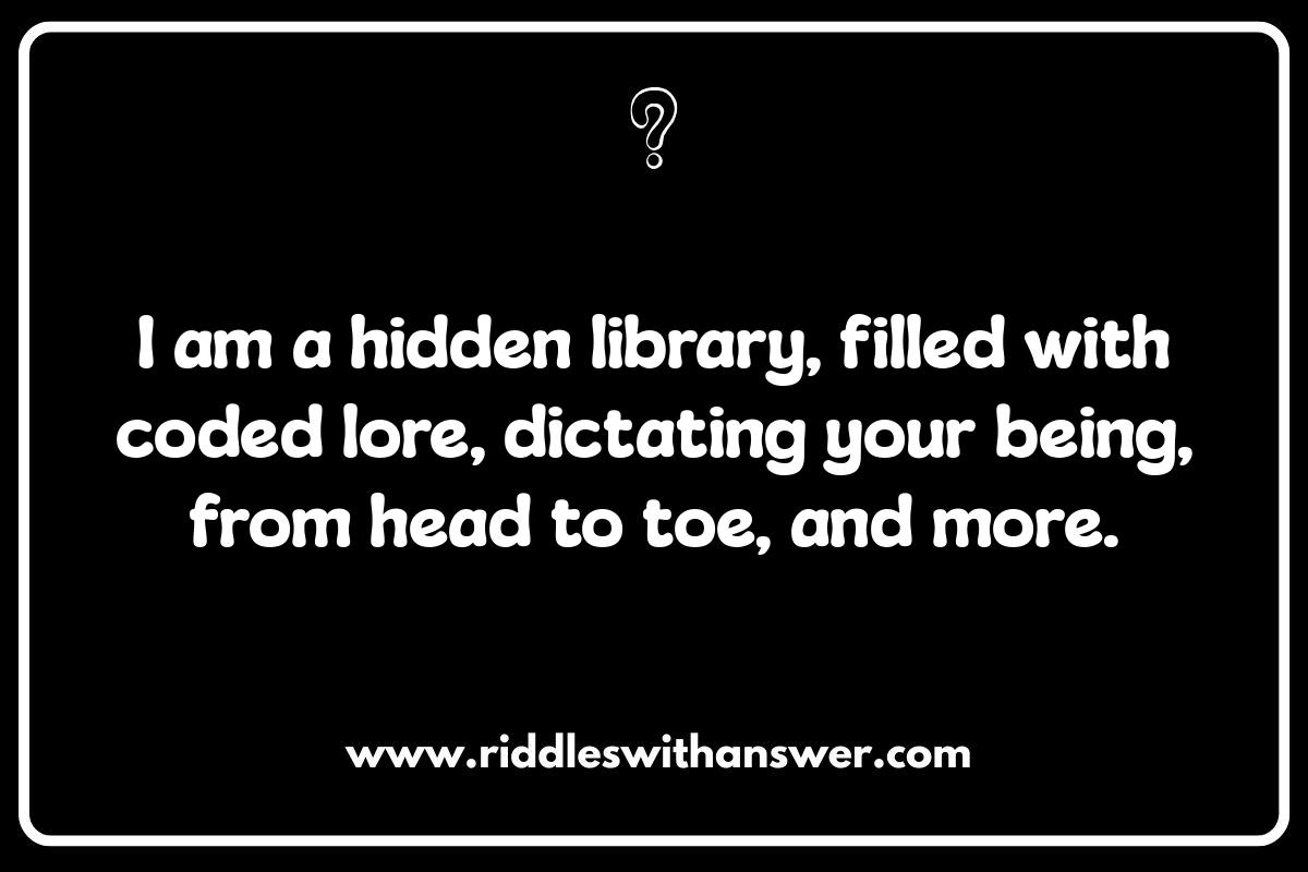 A Challenge for All: Complex Human Body Riddles