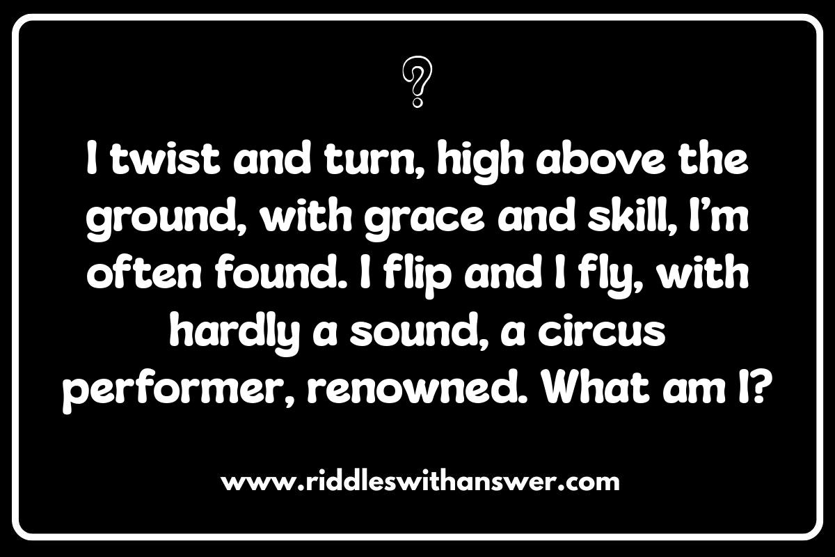 Acrobatic Acts: Tricky Circus Riddles to Solve