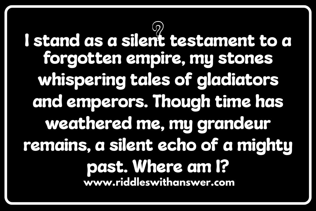 Ancient Structures: Landmark Riddles from Past Civilizations