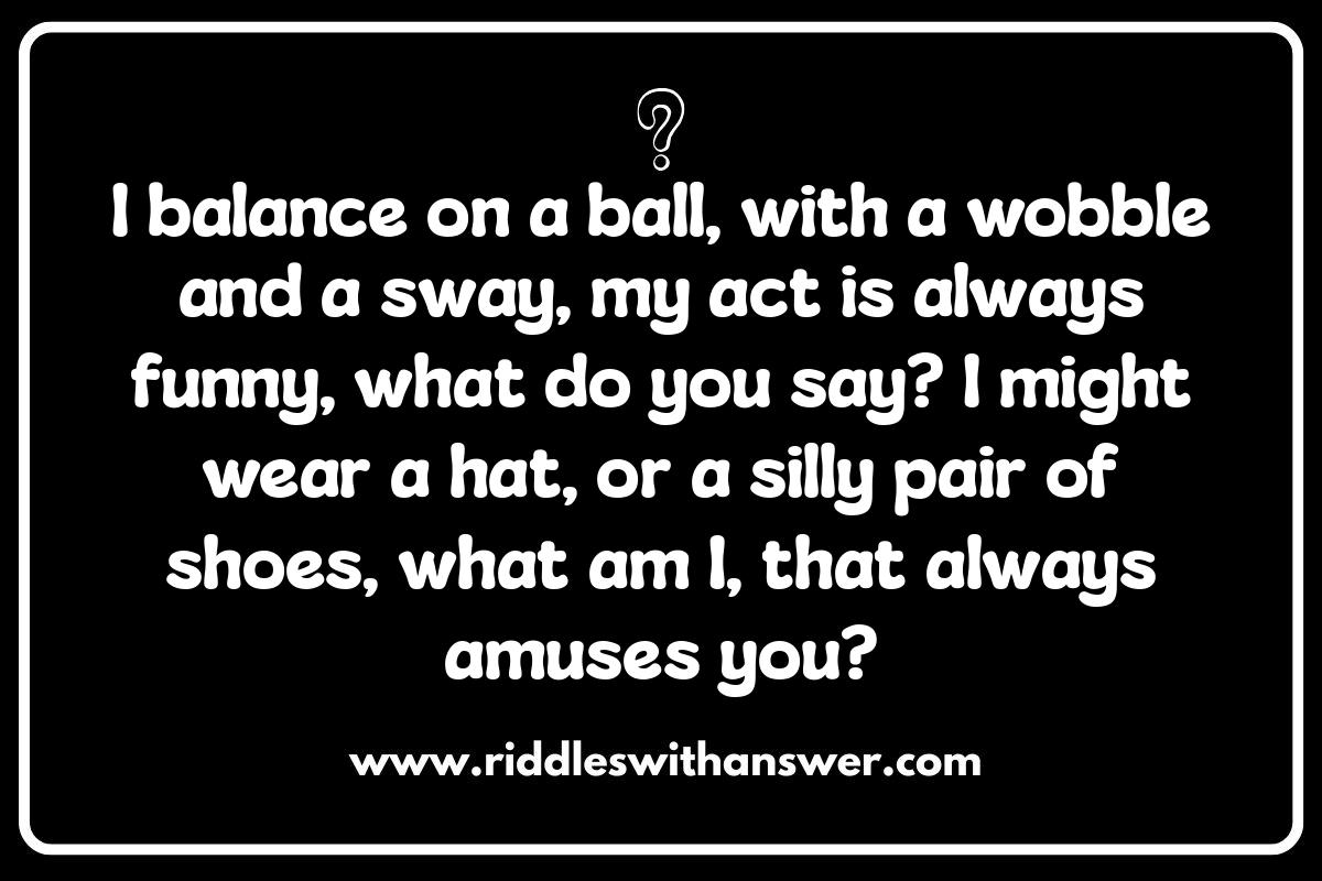 Animal Antics: Circus Riddles Featuring Creatures