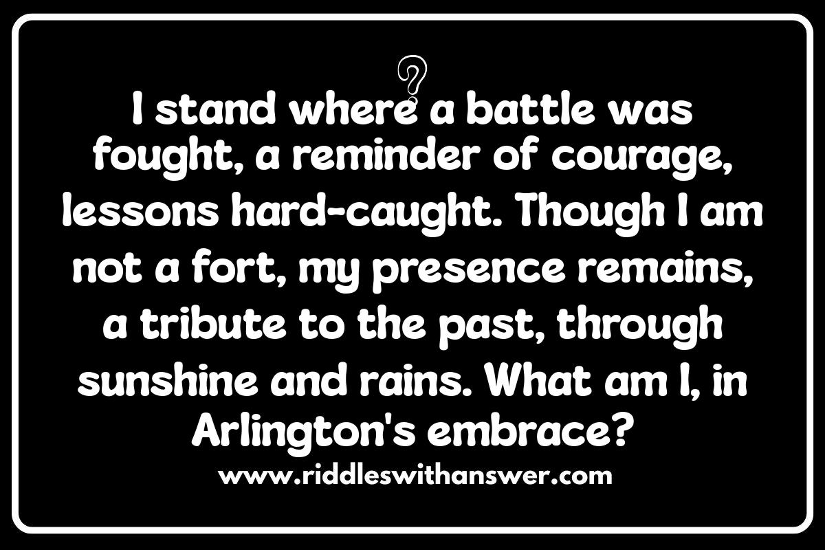 Arlington Riddles: Engaging with Nature
