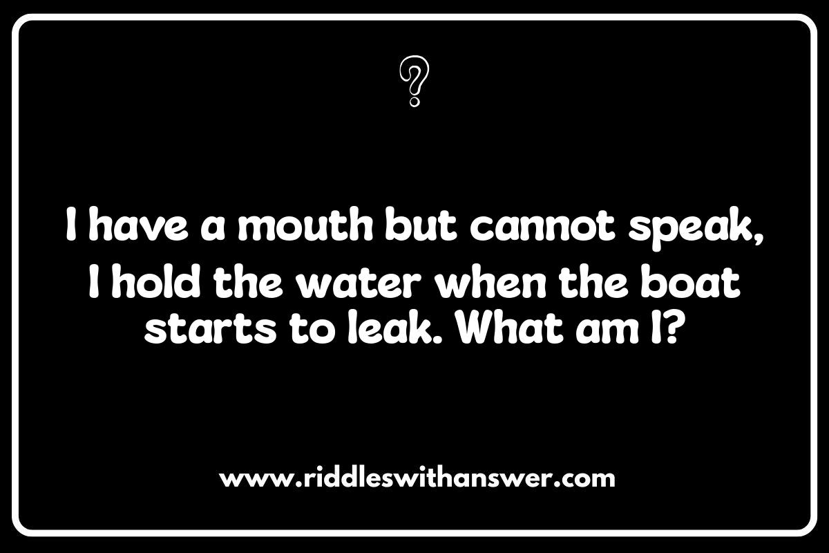 Boat Riddles: Navigating the Waters of Wit