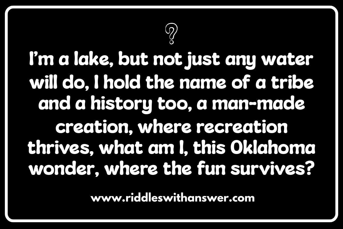 Challenging Brain Teasers: Tough Oklahoma Riddles