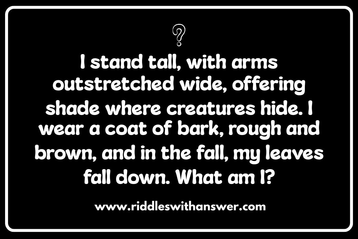 Challenging Tree Riddles for Kids: Test Their Knowledge