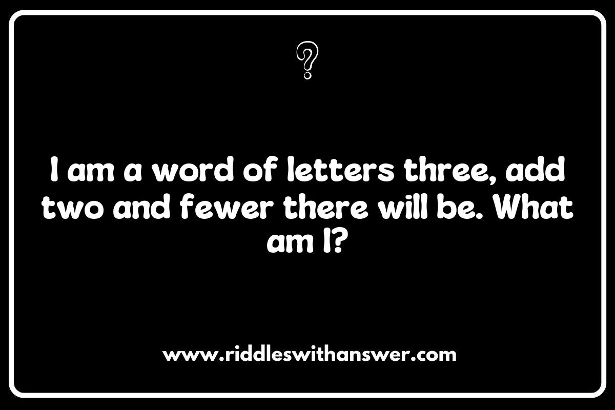 Challenging Word Riddles to Sharpen Your Mind