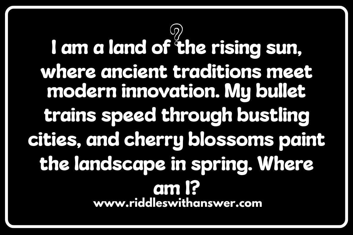 Country Riddles: Geography and Landmark Clues