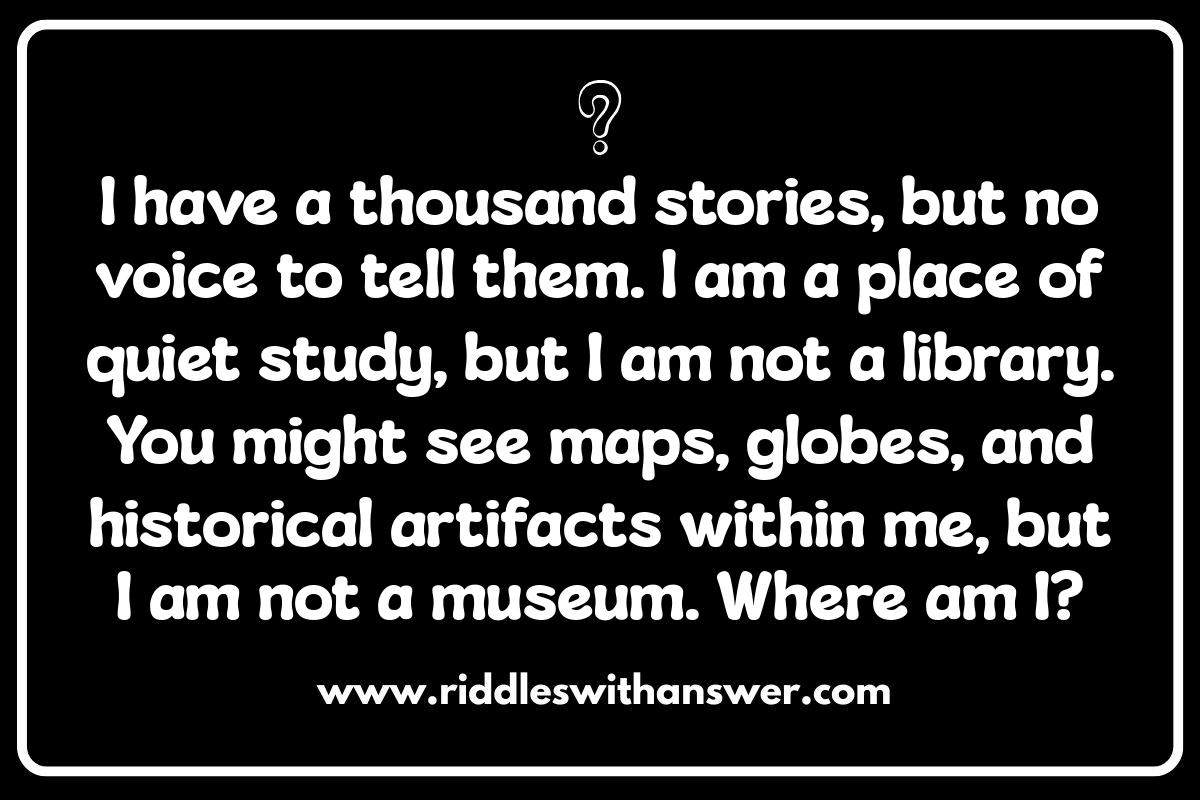 Crafting Engaging Interactive Where Am I Riddles