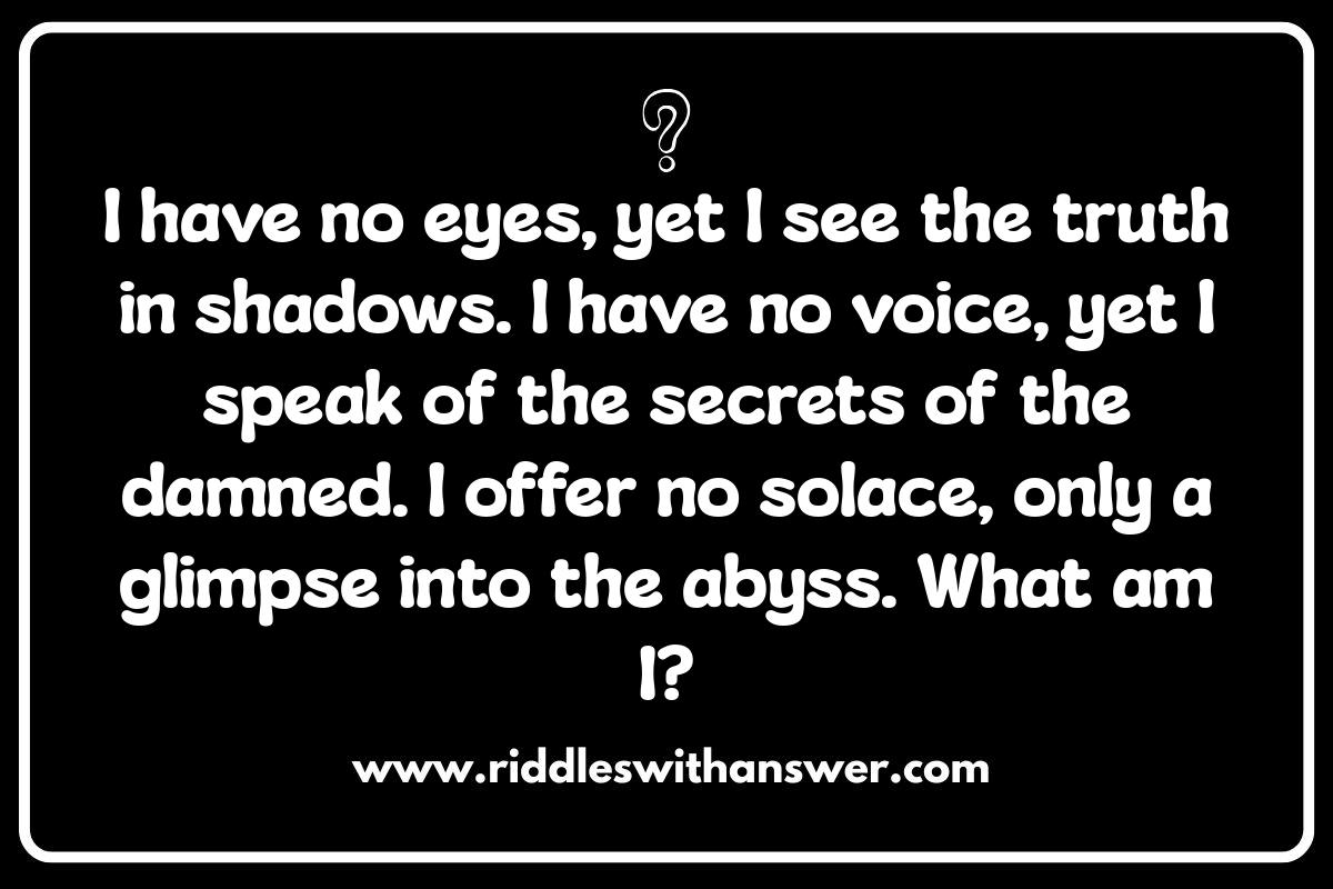 Creating Memorable Dark Riddles: Impactful DnD Encounters