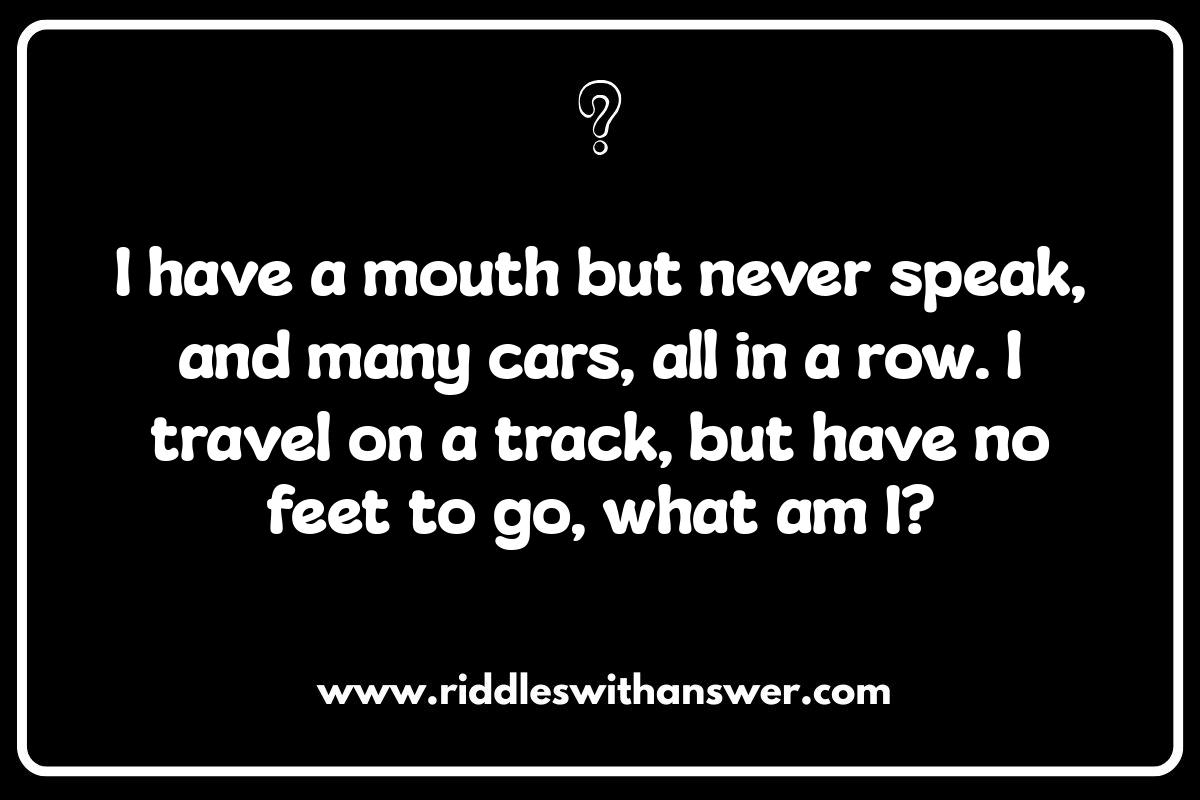 Creative Train Riddles for Kids: Imaginative Play