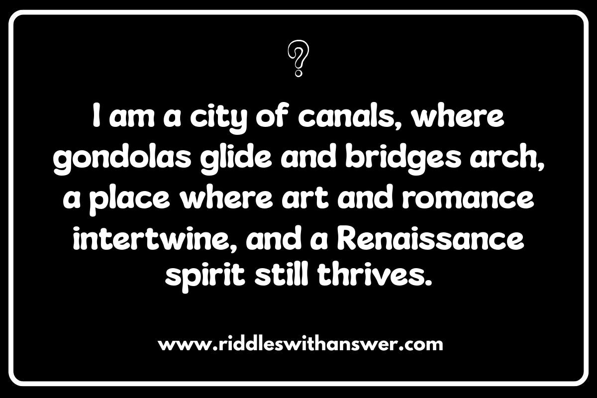 Decoding Urban Enigmas: Famous Cities Where Am I Riddles