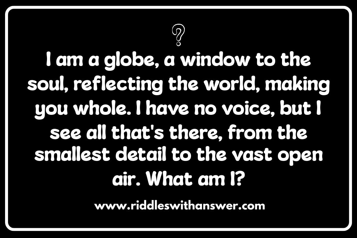 Decoding the Logic Behind Eye Riddles