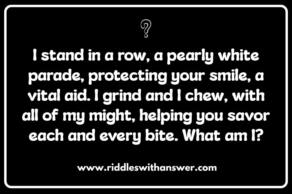Dental Hygiene Riddles: Keeping it Clean
