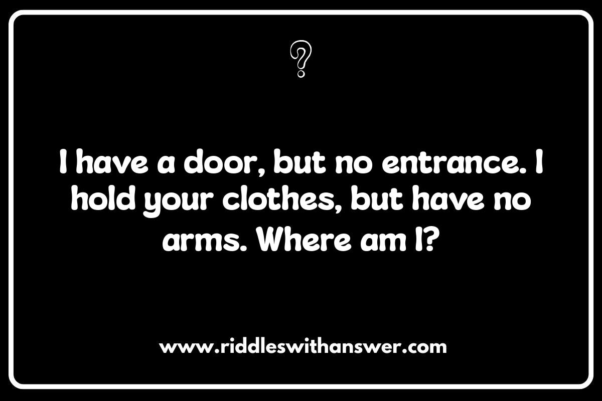 Easy Where Am I Riddles: Around the House Edition