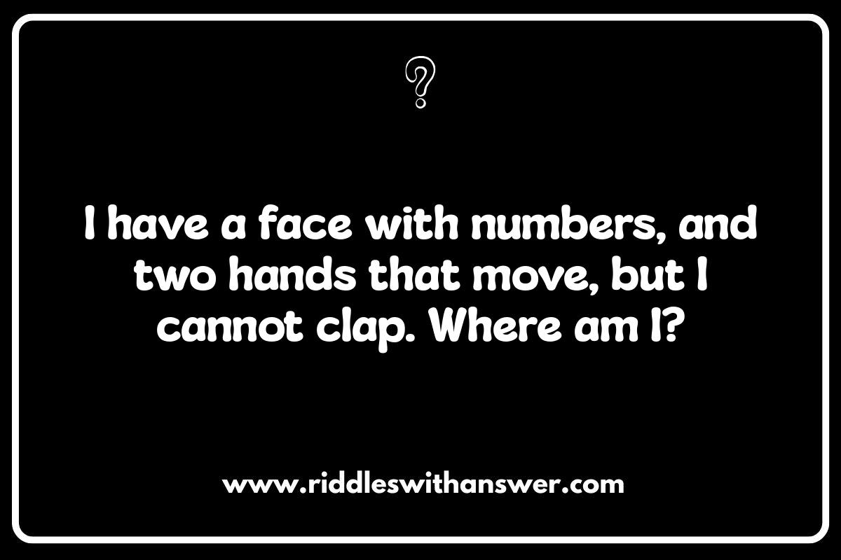 Easy Where Am I Riddles: Using Everyday Objects as Clues