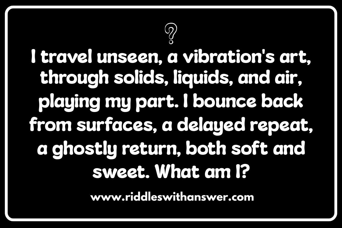 Echoes and Reflections: Wave Riddles Explained