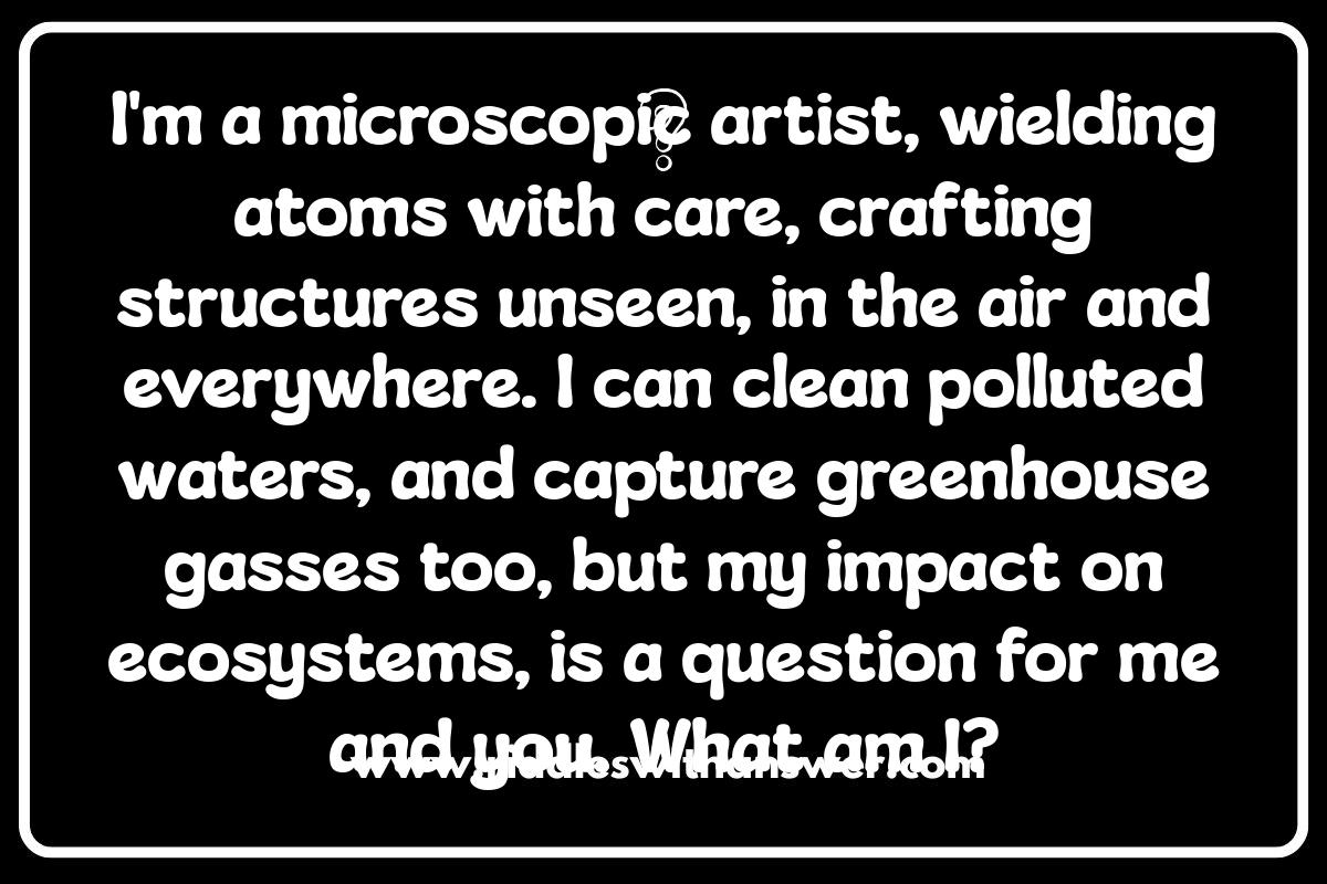 Environmental Quandaries: Nanotechnology Riddles and Sustainability
